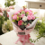 I’M HUA HUAクラリエッテ21本の石の花のバラの花束セトの花をプロの花にします。母の日にカネットの花をプレゼにします。