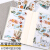 日本NCLアルバーム6寸300枚のタブレット家族记念アルバーム挿入挿入袋式布芸相薄千草（6寸/4 R/300 P）