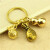 真鍮瓢箪の鍵はペダンの純銅の金袋の自動車の鍵を掛けて一葉の生財を飾っています。クラエエテの干支のペンダトのお金袋+心の小さご