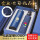 【藍色のギフトボックス】ステンレス保温コップ+全自動収縮傘-青